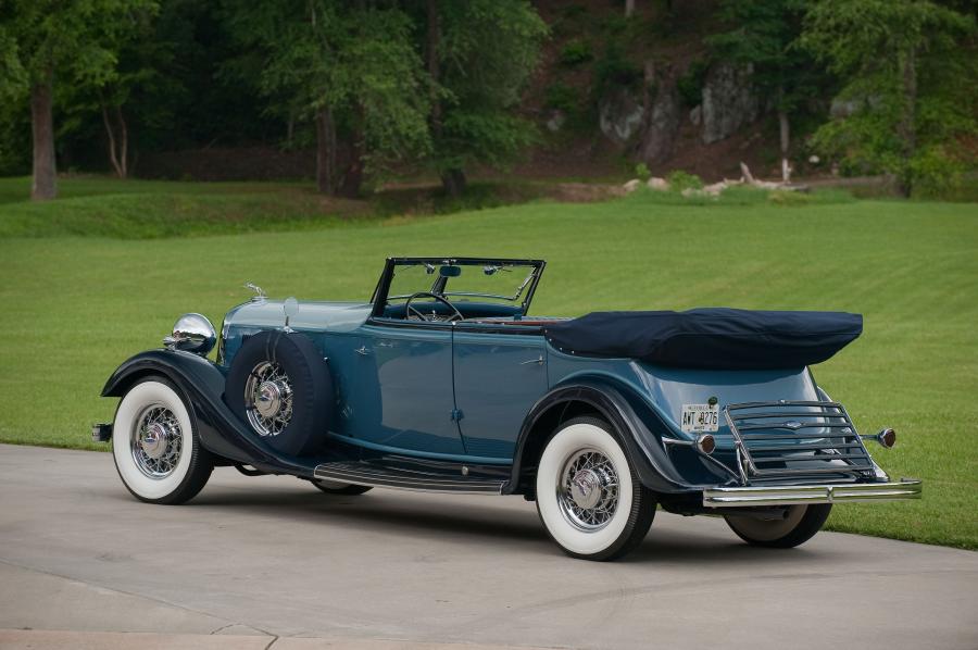  Lincoln Model KB Custom Convertible Sedan by Dietrich 1933 года  (фото 2 из 17)